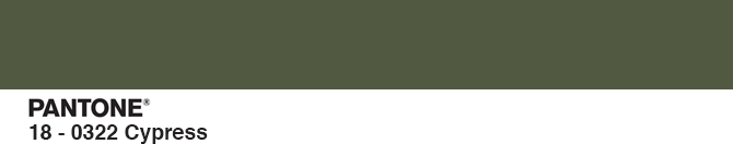 Pantone Cypress